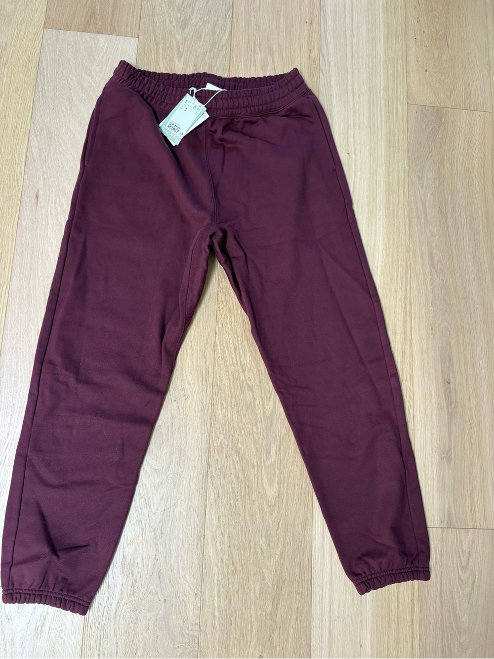 H&M Adult Maroon Jogger Sweatpants